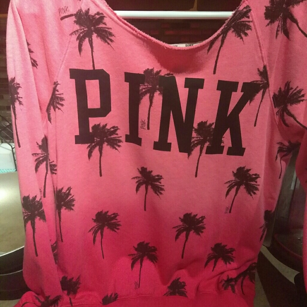 Pink long sleeved shirt